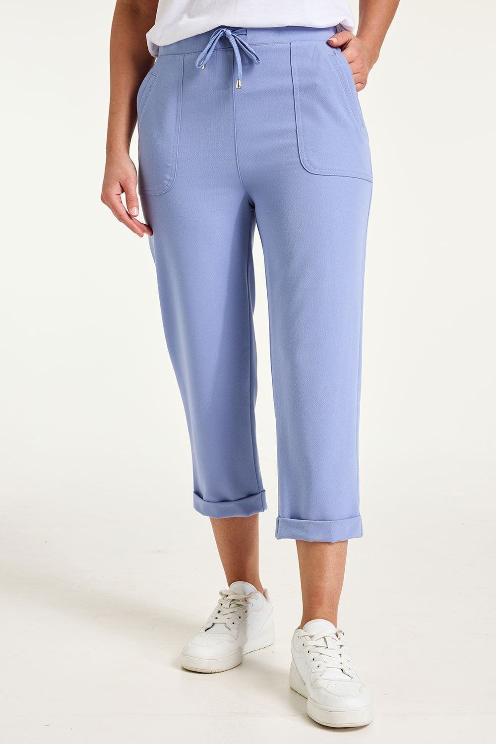 Bonmarche Chino Style Capri Cropped Trousers Bonmarche Chino Style Capri Cropped Trousers