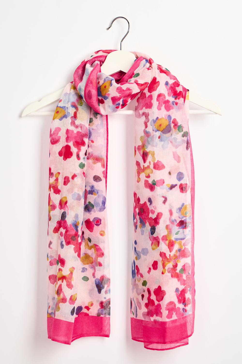 Bonmarche Multi Colour Lightweight Scarf Bonmarche Multi Colour Lightweight Scarf