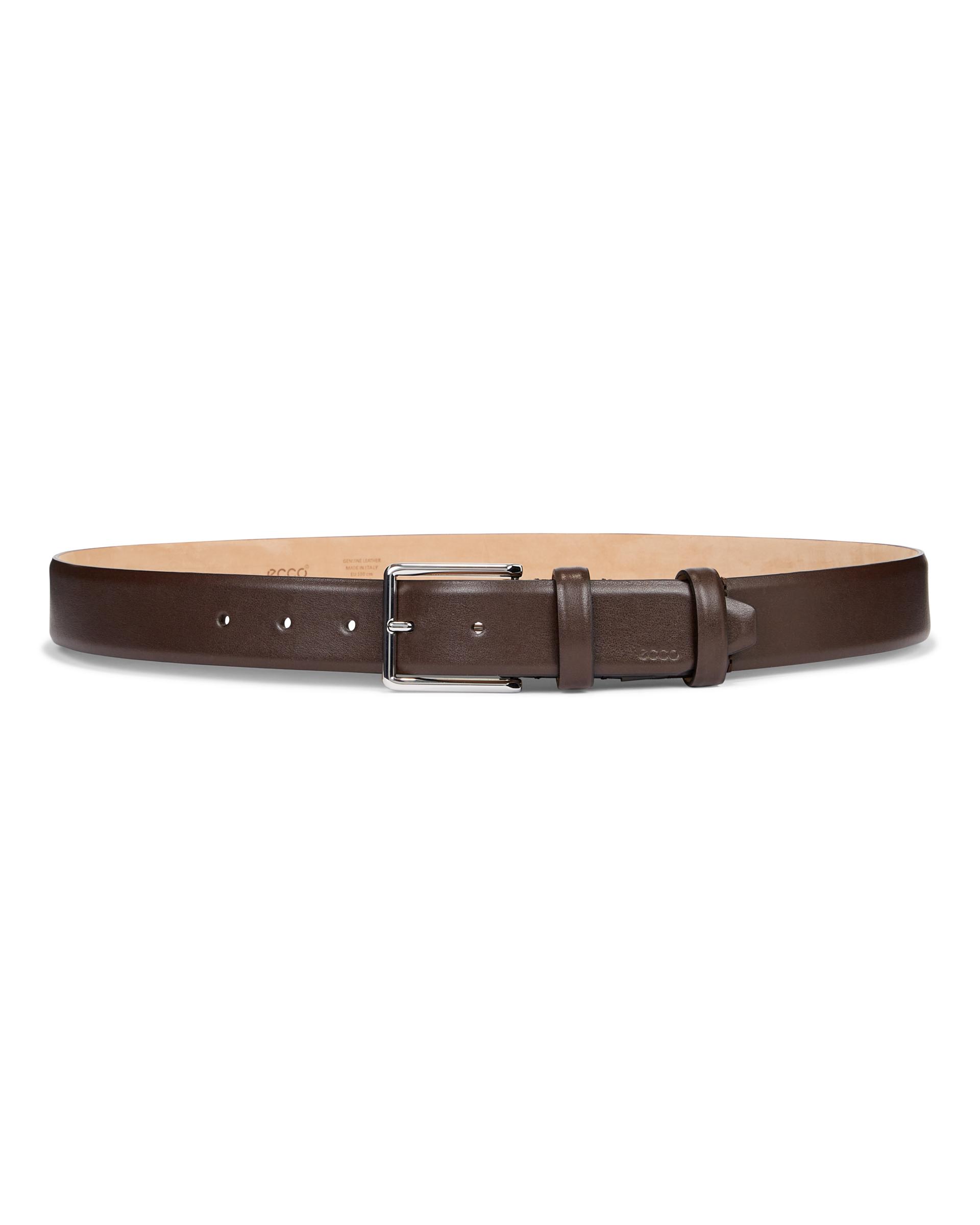 ECCO Belts Italian Stretch – Men’s Leather Belt – Brown – ECCO Belts Italian Stretch – Men’s Leather Belt – Brown –