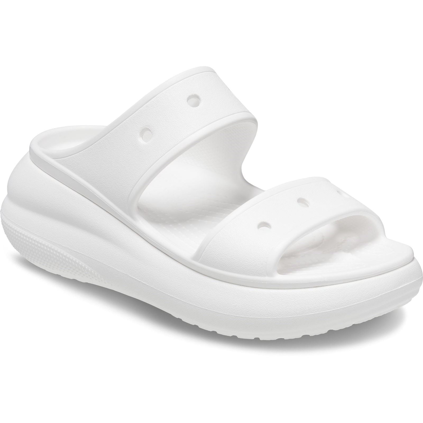 Men’s Crocs Crush Sandals, White E Men’s Crocs Crush Sandals, White E