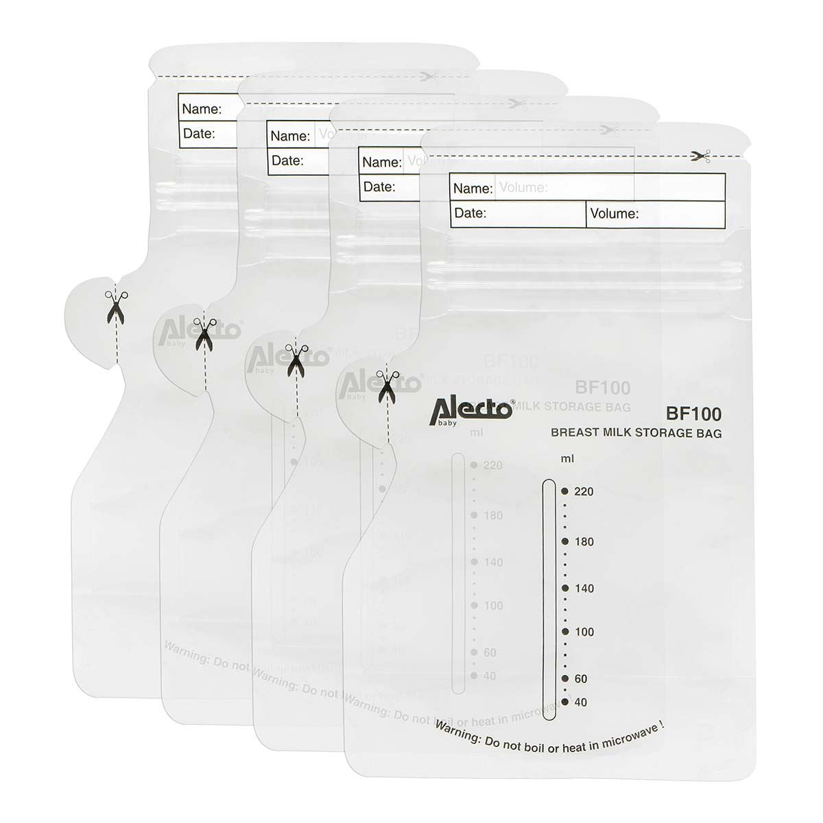 Alecto Breast Milk Storage Bag, ml No Leak Milk Storage Bags, Store Flat or Standing, Pre-sterilised, BPA Free Breastmilk Storage Bag with Pour Alecto Breast Milk Storage Bag, ml No Leak Milk Storage Bags, Store Flat or Standing, Pre-sterilised, BPA Free Breastmilk Storage Bag with Pour