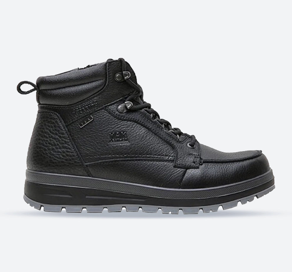 Mens Wide Fit Grunwald A- Pullup Tex Trekking Boots, Black E Mens Wide Fit Grunwald A- Pullup Tex Trekking Boots, Black E
