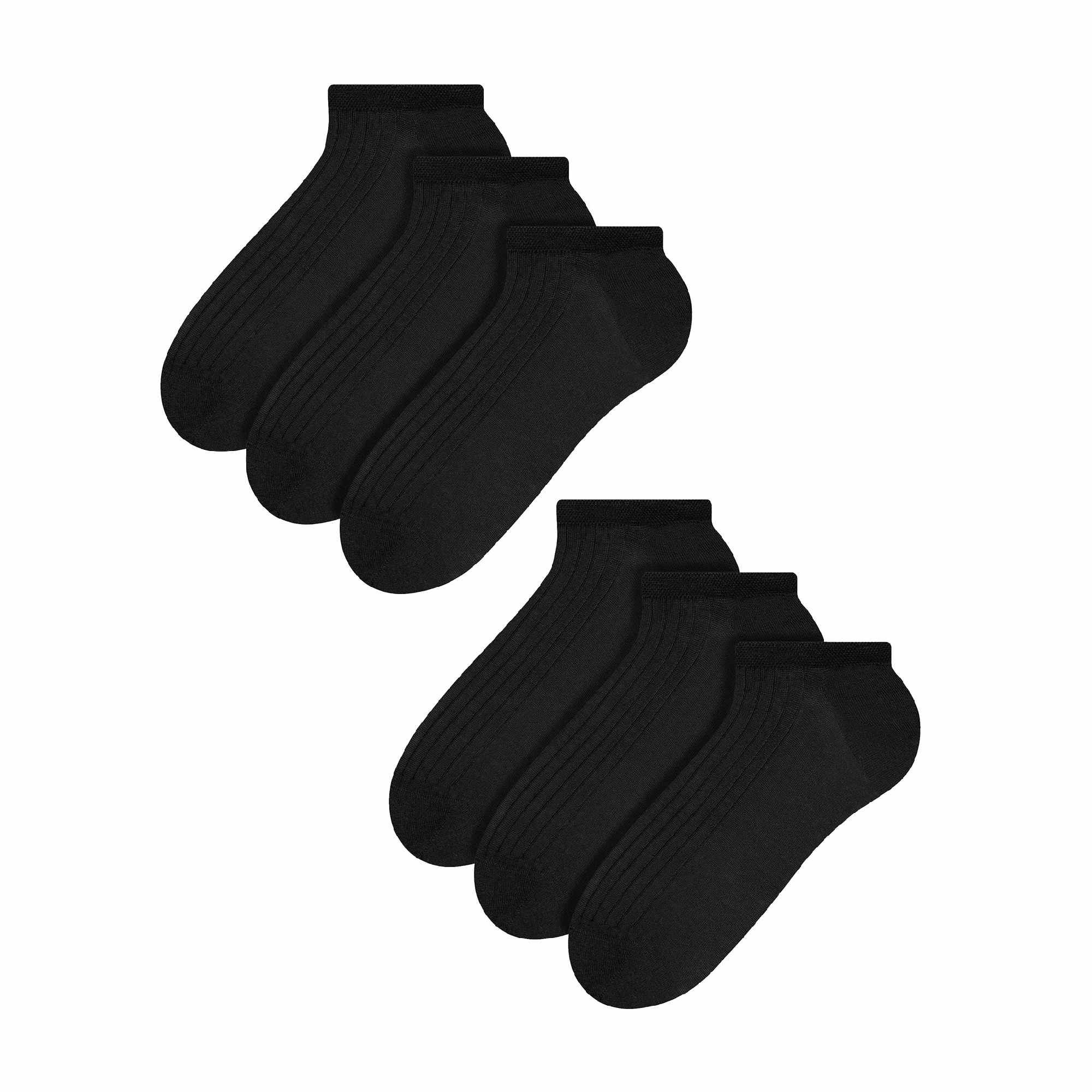Pairs Mens % Cotton Low Cut Trainer Cushioned Ankle Socks – – Black Pairs Mens % Cotton Low Cut Trainer Cushioned Ankle Socks – – Black