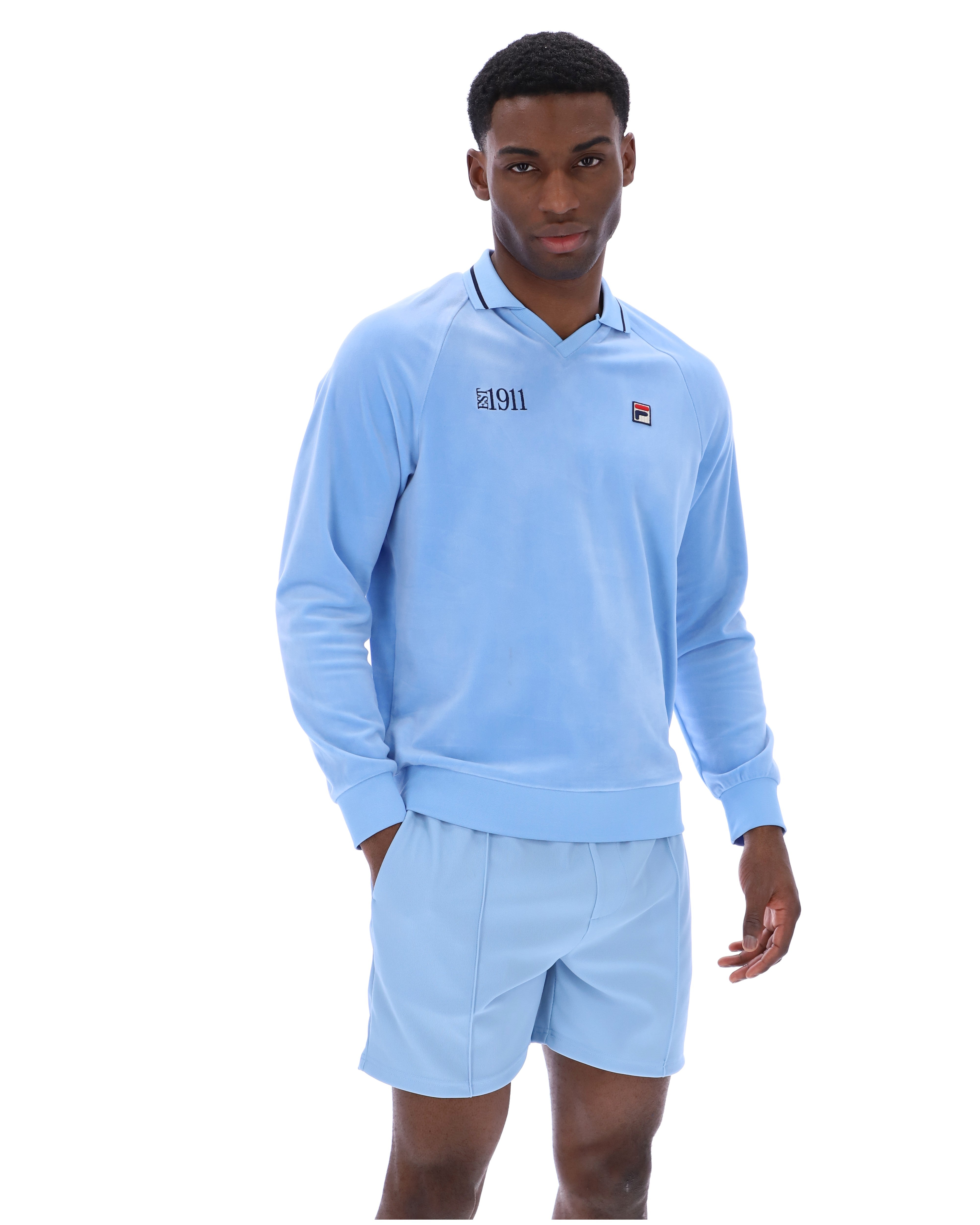 Frozen Fjord Alfredo Velour Raglan Long-Sleeve Top Frozen Fjord Alfredo Velour Raglan Long-Sleeve Top