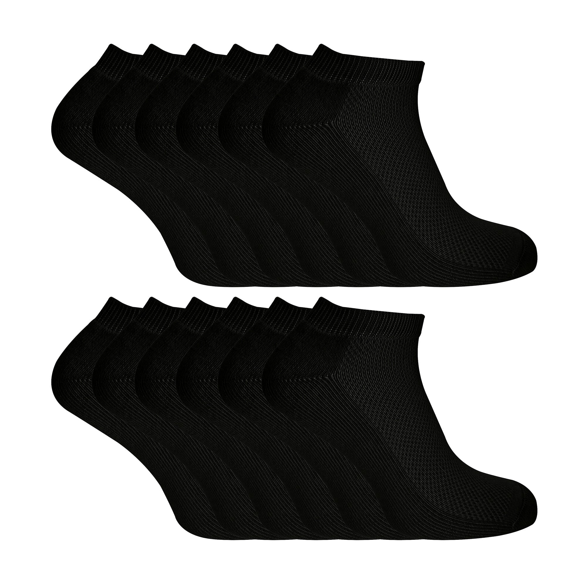 Mens Bamboo Organic Cotton Low Cut Trainer Socks Multipack Options – – Black Pack Mens Bamboo Organic Cotton Low Cut Trainer Socks Multipack Options – – Black Pack