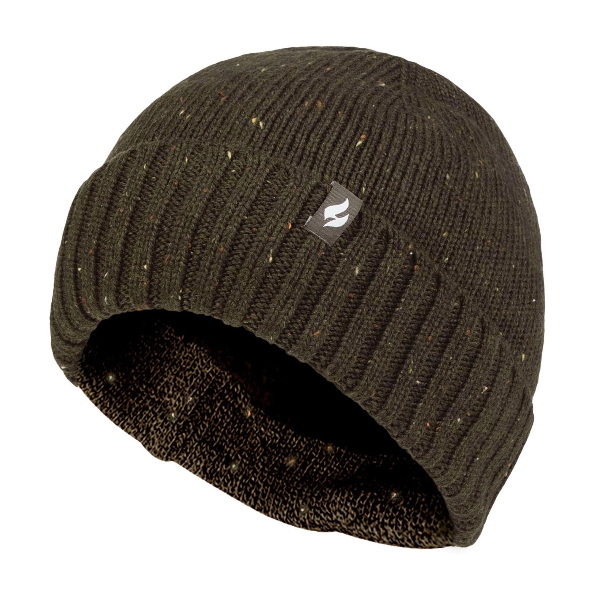 Warm Ribbed Cuff Beanie Hat for Men Warm Ribbed Cuff Beanie Hat for Men