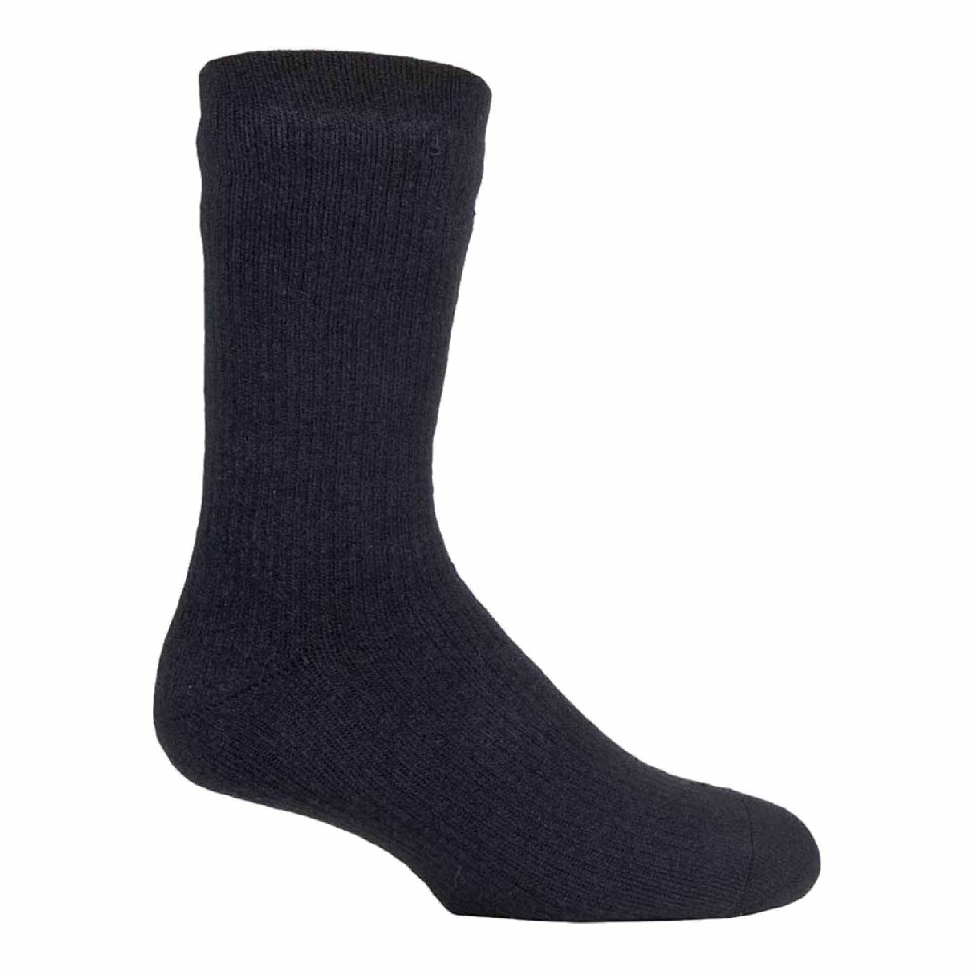 Mens & Ladies Black Thermal Waterproof Socks with Fleece Lining – – Black Mens & Ladies Black Thermal Waterproof Socks with Fleece Lining – – Black