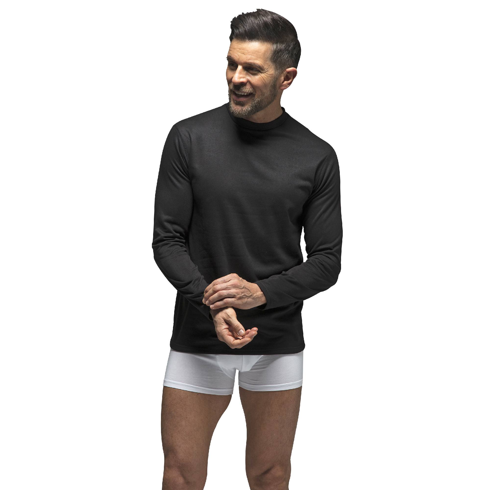 Mens Fleece Lined Base Layer Thermal Long Sleeve Top – S X-Warm Mens Fleece Lined Base Layer Thermal Long Sleeve Top – S X-Warm