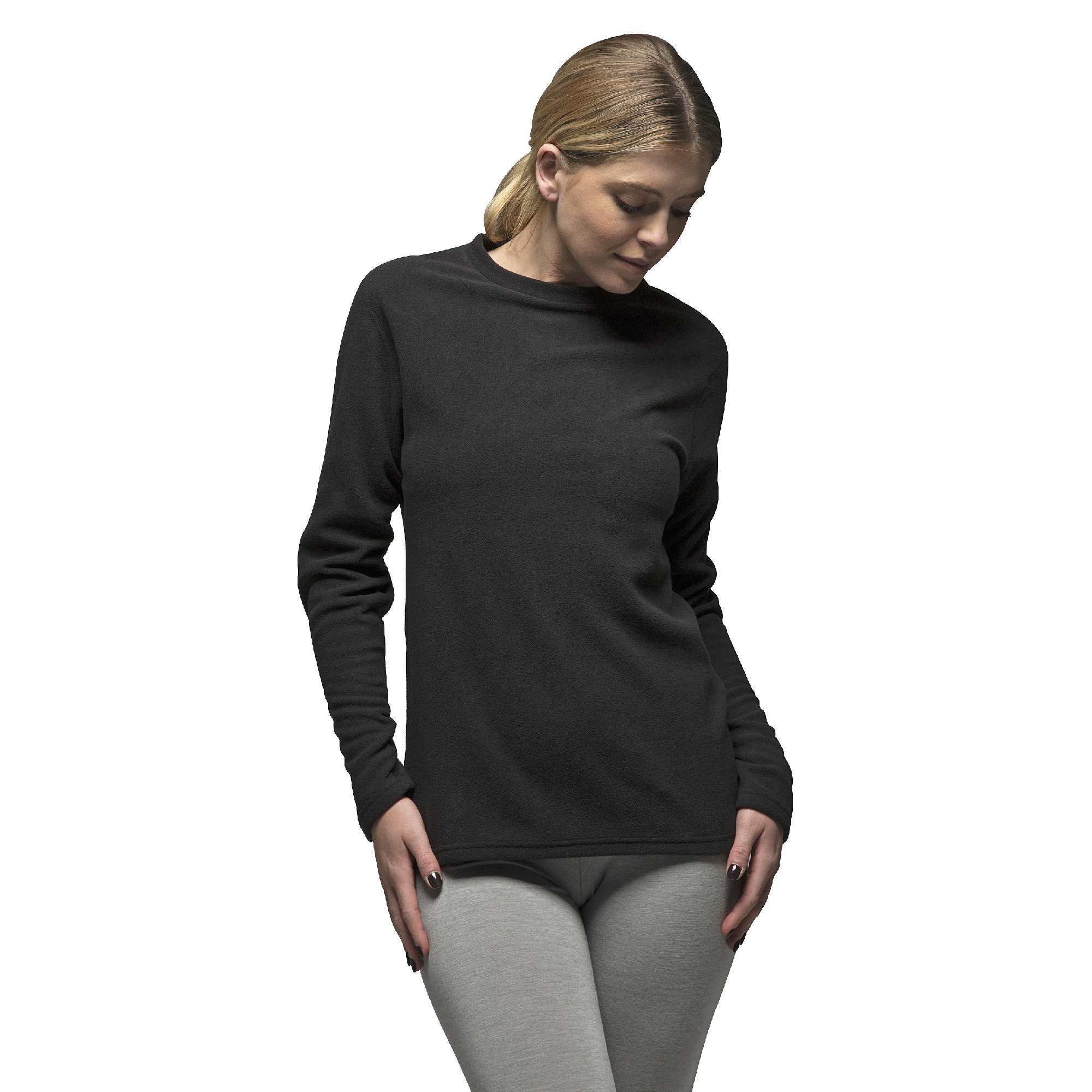Ladies Fleece Lined Base Layer Thermal Long Sleeve Top – XX-Warm Ladies Fleece Lined Base Layer Thermal Long Sleeve Top – XX-Warm