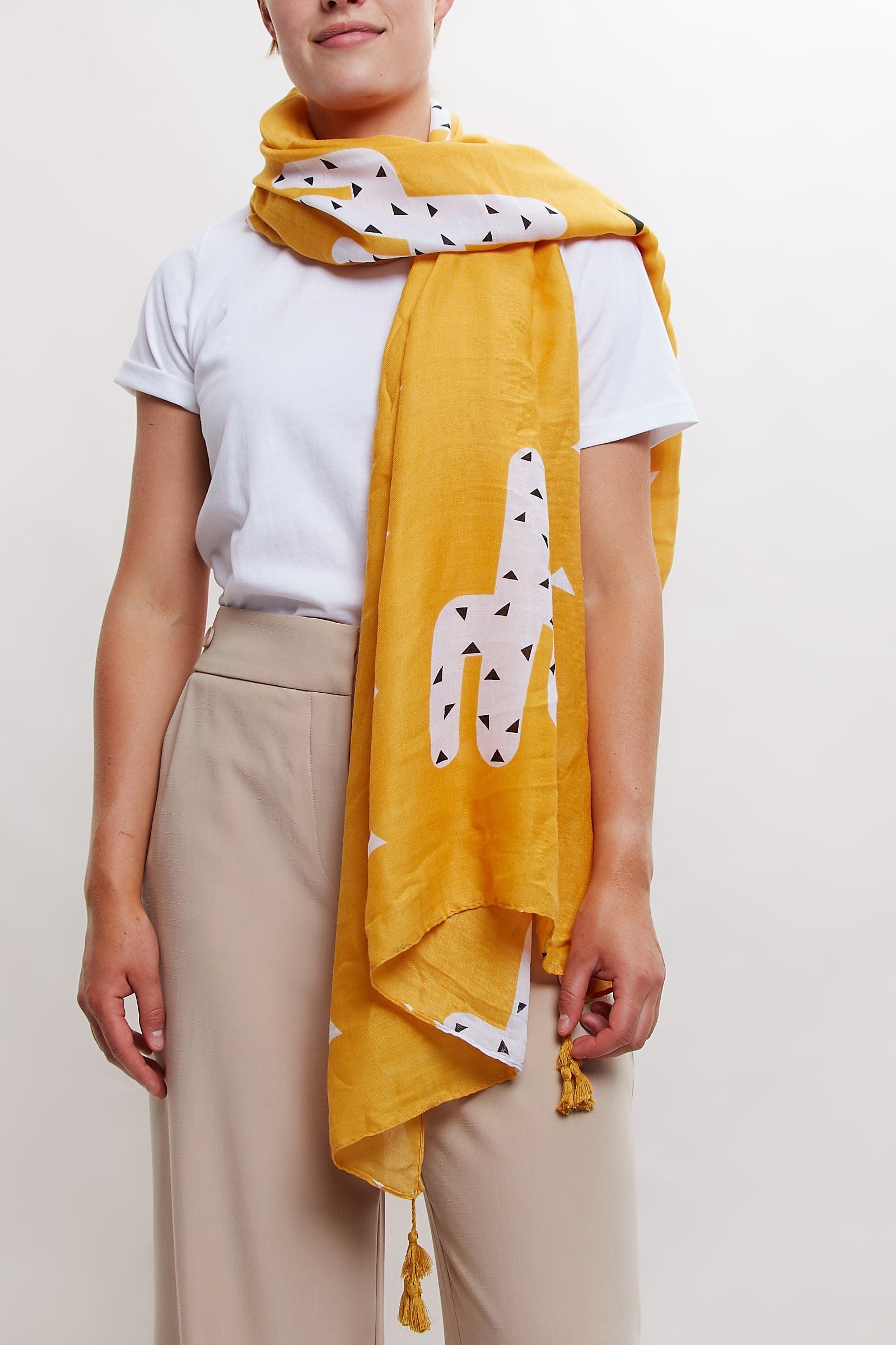 Louche Cactus Printed Scarf Louche Cactus Printed Scarf