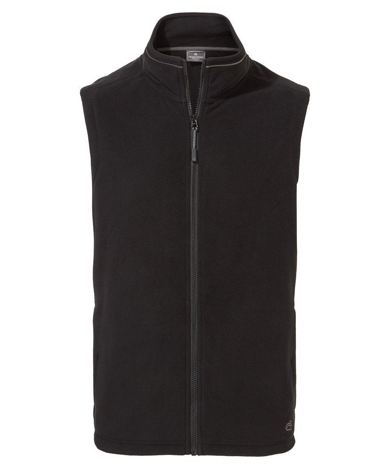 Craghoppers Recycled Expert Corey Fleece Vest – Black Craghoppers Recycled Expert Corey Fleece Vest – Black