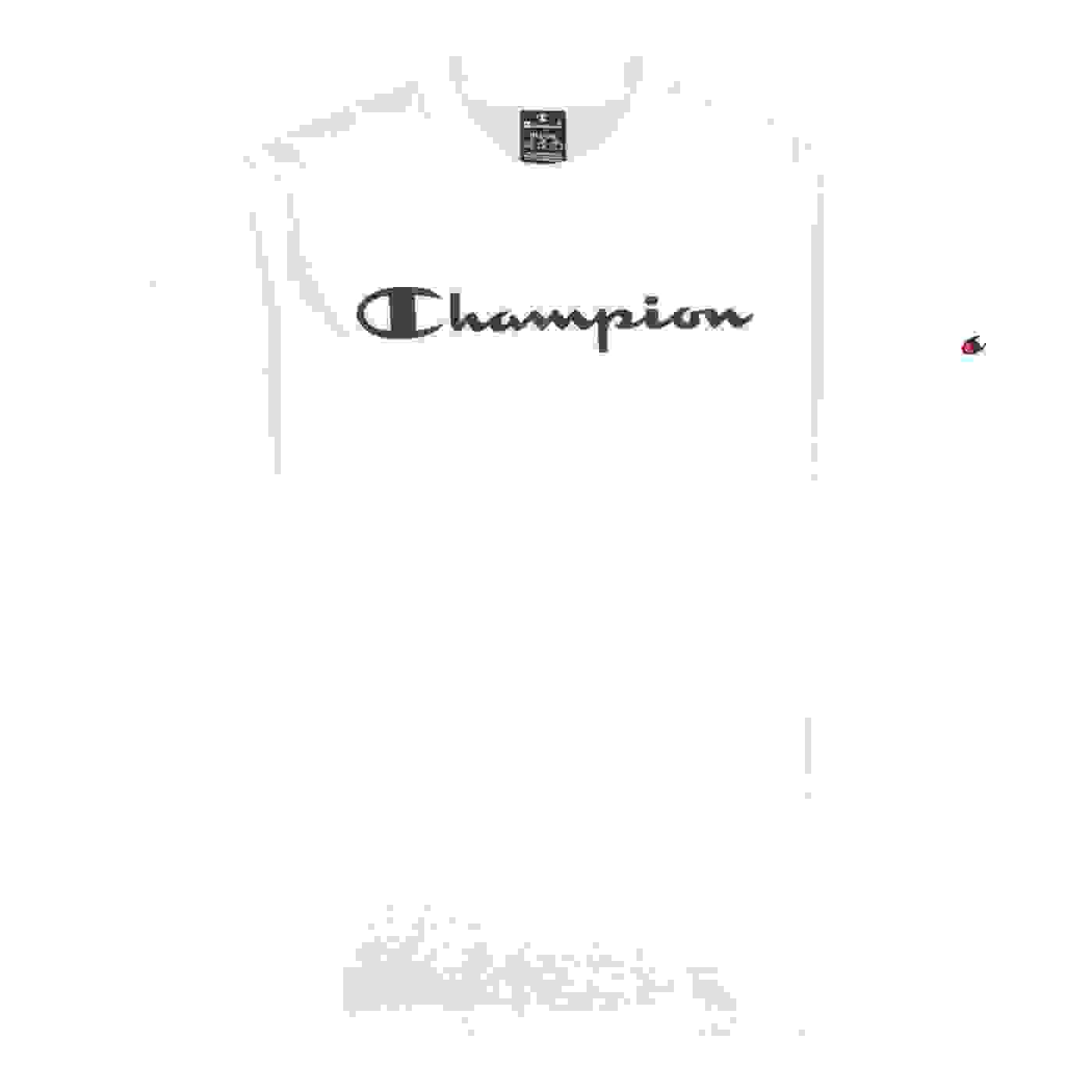 Champion Legacy Big Logo T Shirt – White – White