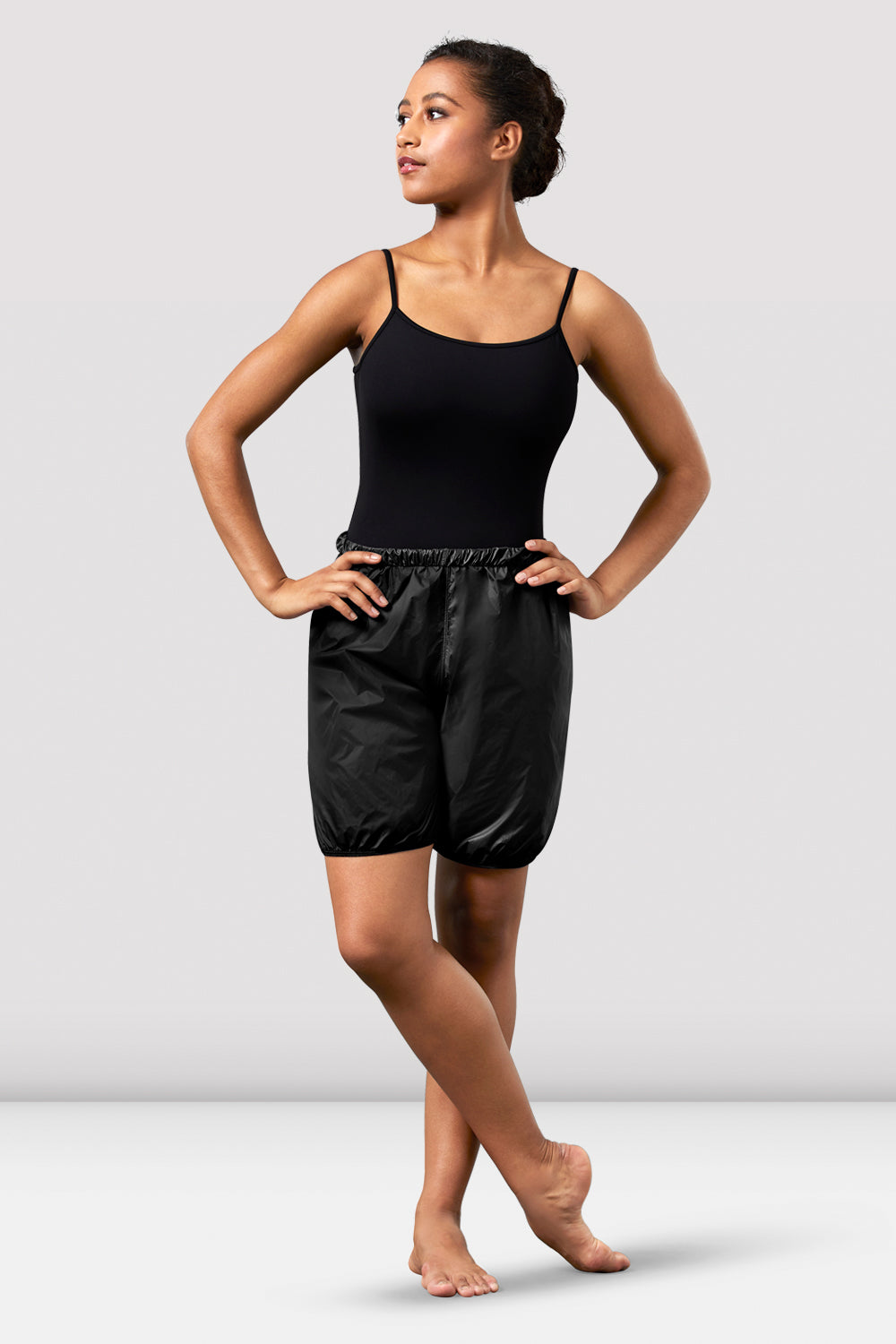 BLOCH Ladies Ripstop Shorts, Black BLOCH Ladies Ripstop Shorts, Black