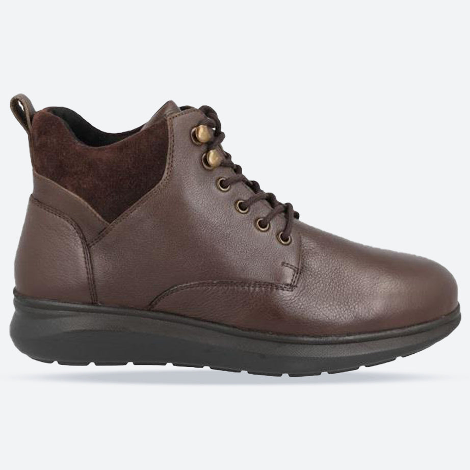 Men’s Wide Fit DB Ronnie Boots, Brown Lea Suede V E – E Men’s Wide Fit DB Ronnie Boots, Brown Lea Suede V E – E