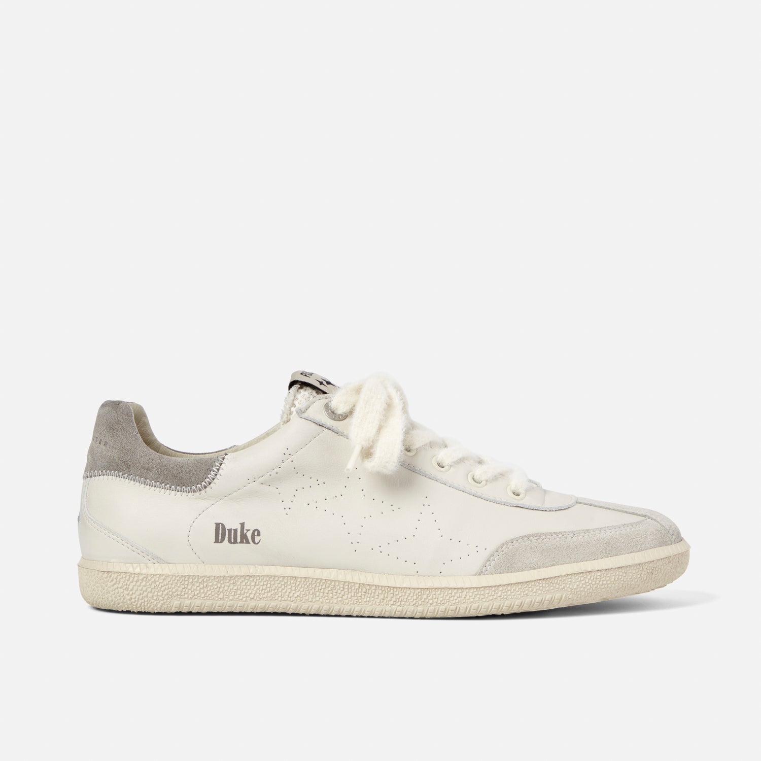 Duke + Dexter, Men’s Plus Designer Duke Vintage Grey + White Sneaker – Men’s, Size Duke + Dexter, Men’s Plus Designer Duke Vintage Grey + White Sneaker – Men’s, Size