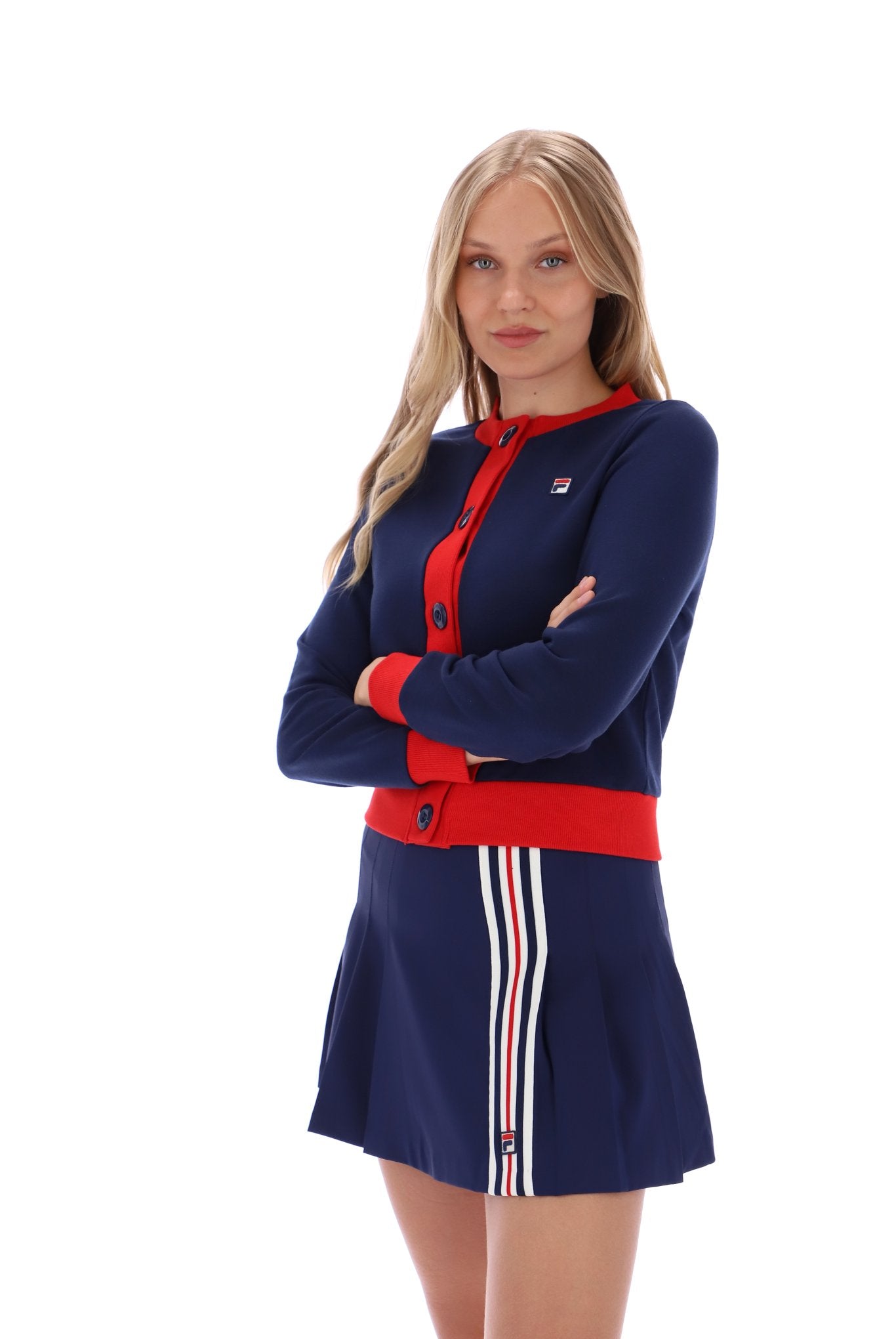 Delila Cropped Fleece Cardigan Delila Cropped Fleece Cardigan