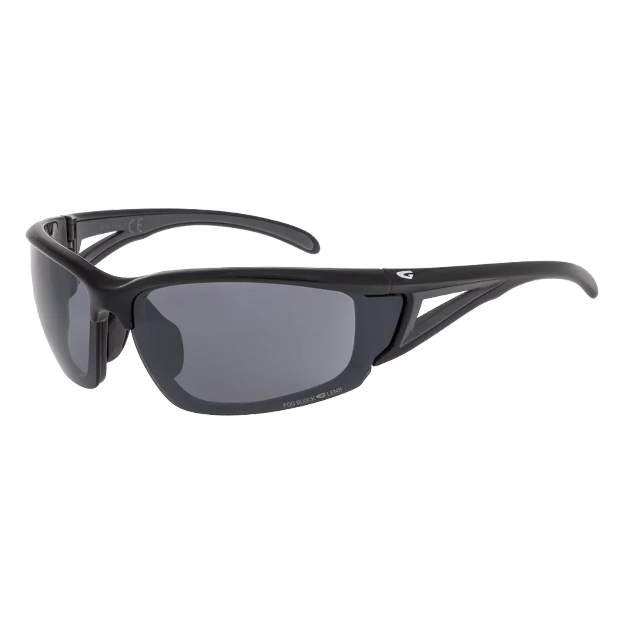 Unisex Lynx UV Sport Sunglasses with Mirror Anti-Fog Polycarbonate Lens – One Size Black Grey