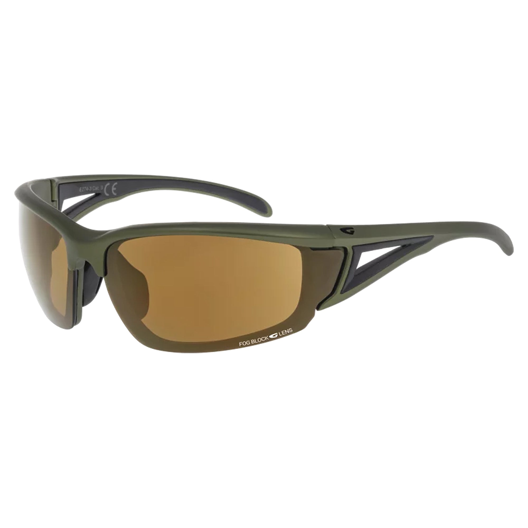 Unisex Lynx UV Sport Sunglasses with Mirror Anti-Fog Polycarbonate Lens – One Size Matt Dark Green Black Unisex Lynx UV Sport Sunglasses with Mirror Anti-Fog Polycarbonate Lens – One Size Matt Dark Green Black