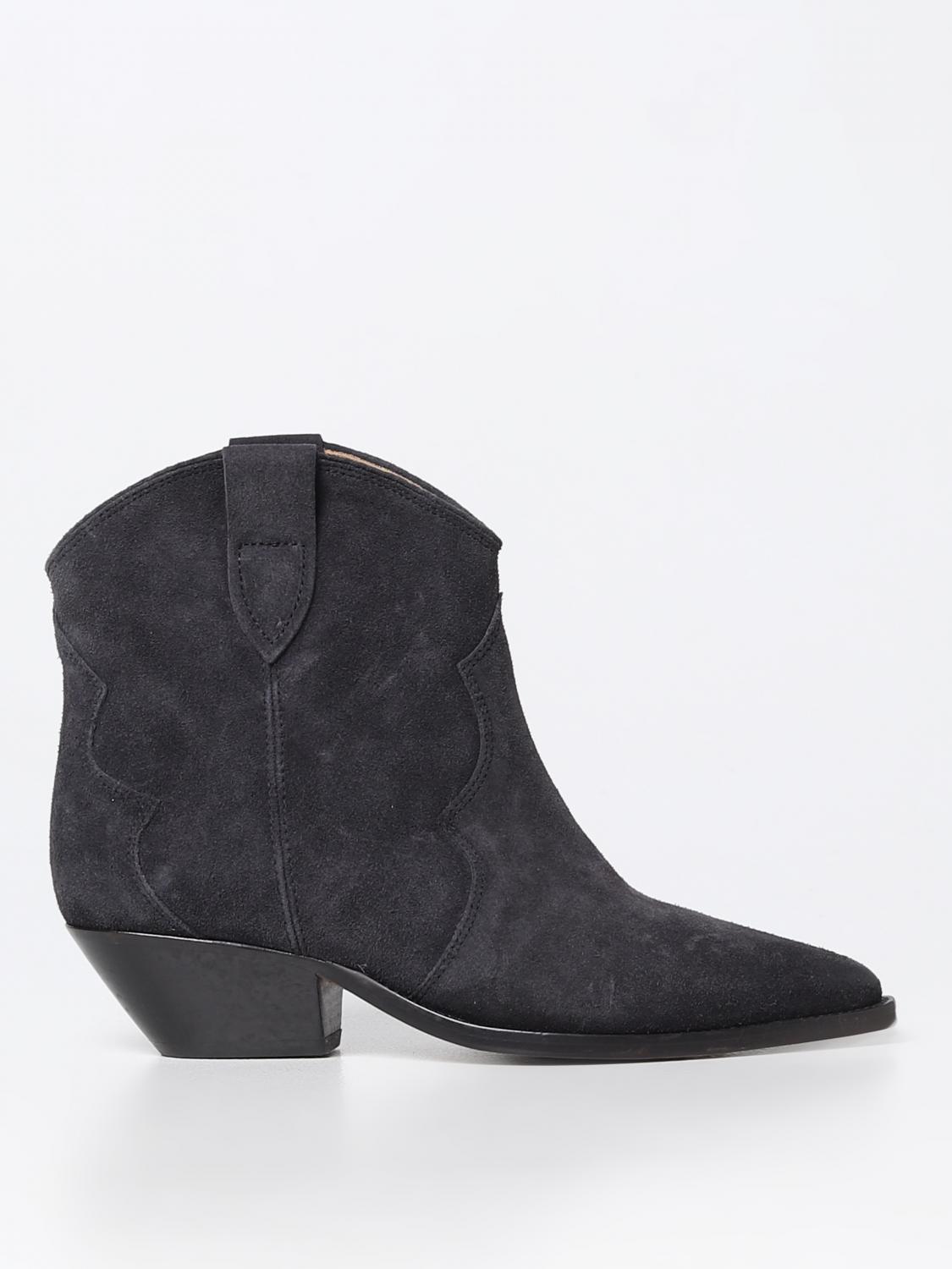 ISABEL MARANT Dewina ankle boot in used suede ISABEL MARANT Dewina ankle boot in used suede