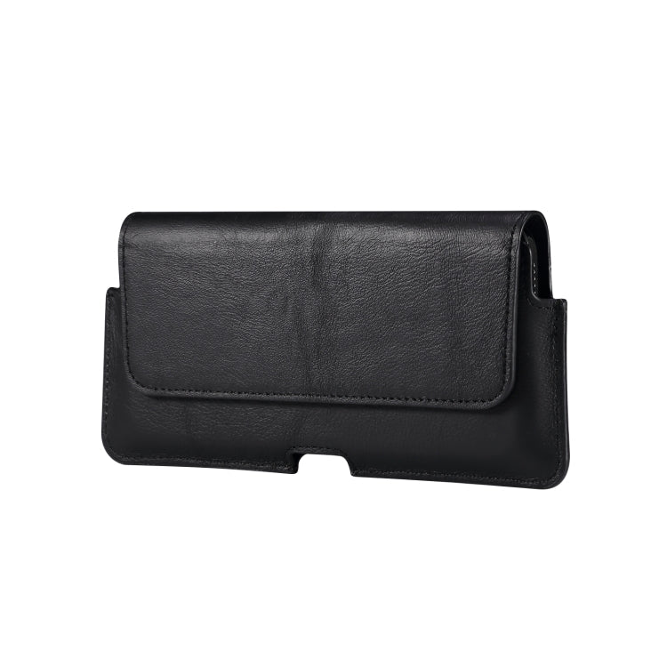 Universal Cow Leather Horizontal Mobile Phone Leather Case Waist Bag For . and Below Phones, For . – For . and Below Phones Black Universal Cow Leather Horizontal Mobile Phone Leather Case Waist Bag For . and Below Phones, For . – For . and Below Phones Black