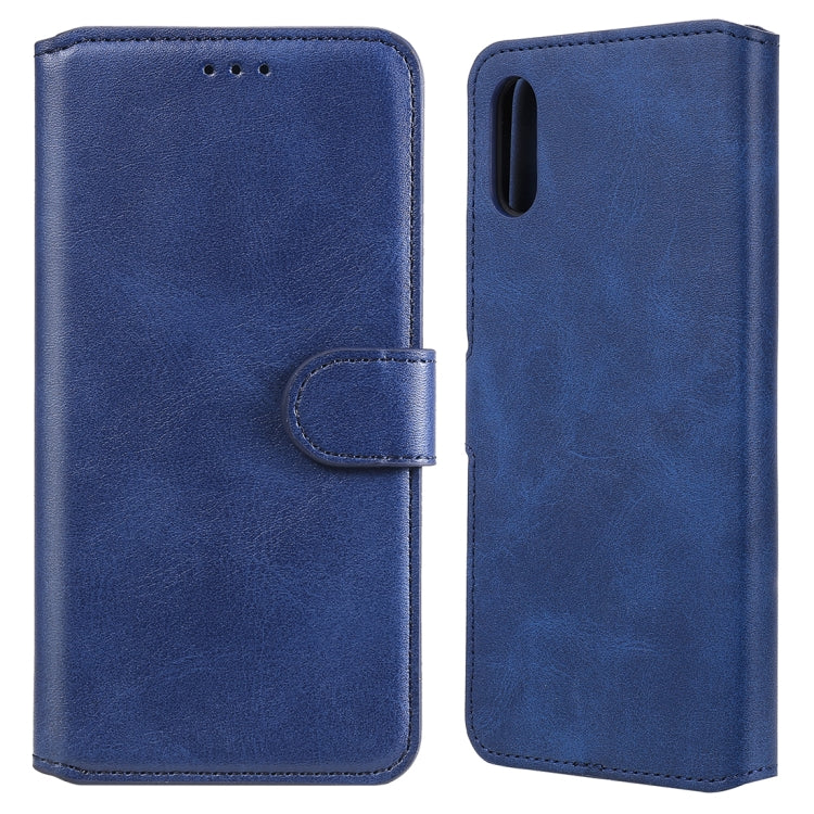 Classic Calf Texture PU + TPU Horizontal Flip Leather Case, with Holder & Card Slots & Wallet, For Xiaomi Redmi C, For – For Xiaomi Redmi A Blue Classic Calf Texture PU + TPU Horizontal Flip Leather Case, with Holder & Card Slots & Wallet, For Xiaomi Redmi C, For – For Xiaomi Redmi A Blue