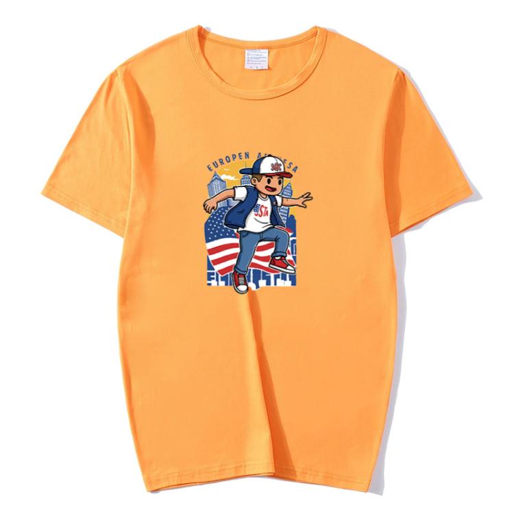 Boy Printed Round Neck Modal Short Sleeve shirt Print On Your Demand, X, POD Shirt, XX – X Yellow Boy Printed Round Neck Modal Short Sleeve shirt Print On Your Demand, X, POD Shirt, XX – X Yellow