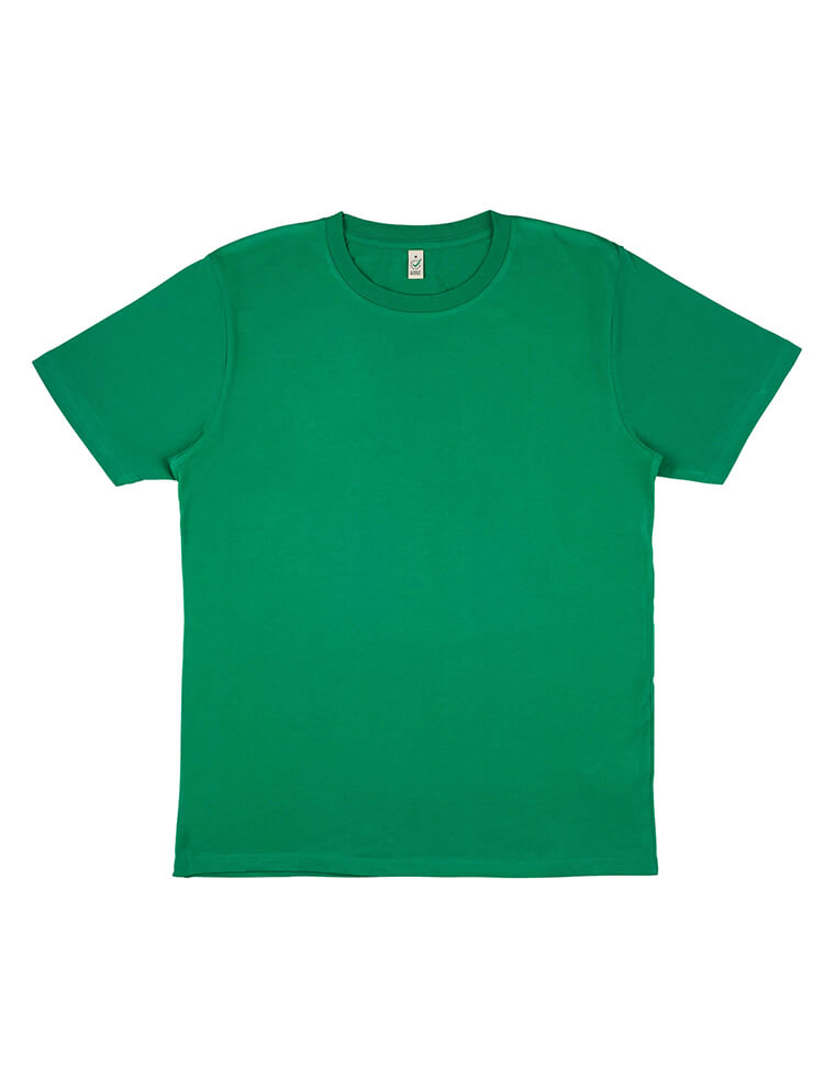 Organic Essential shirt Unisex: Pack – Kelly Green Organic Essential shirt Unisex: Pack – Kelly Green