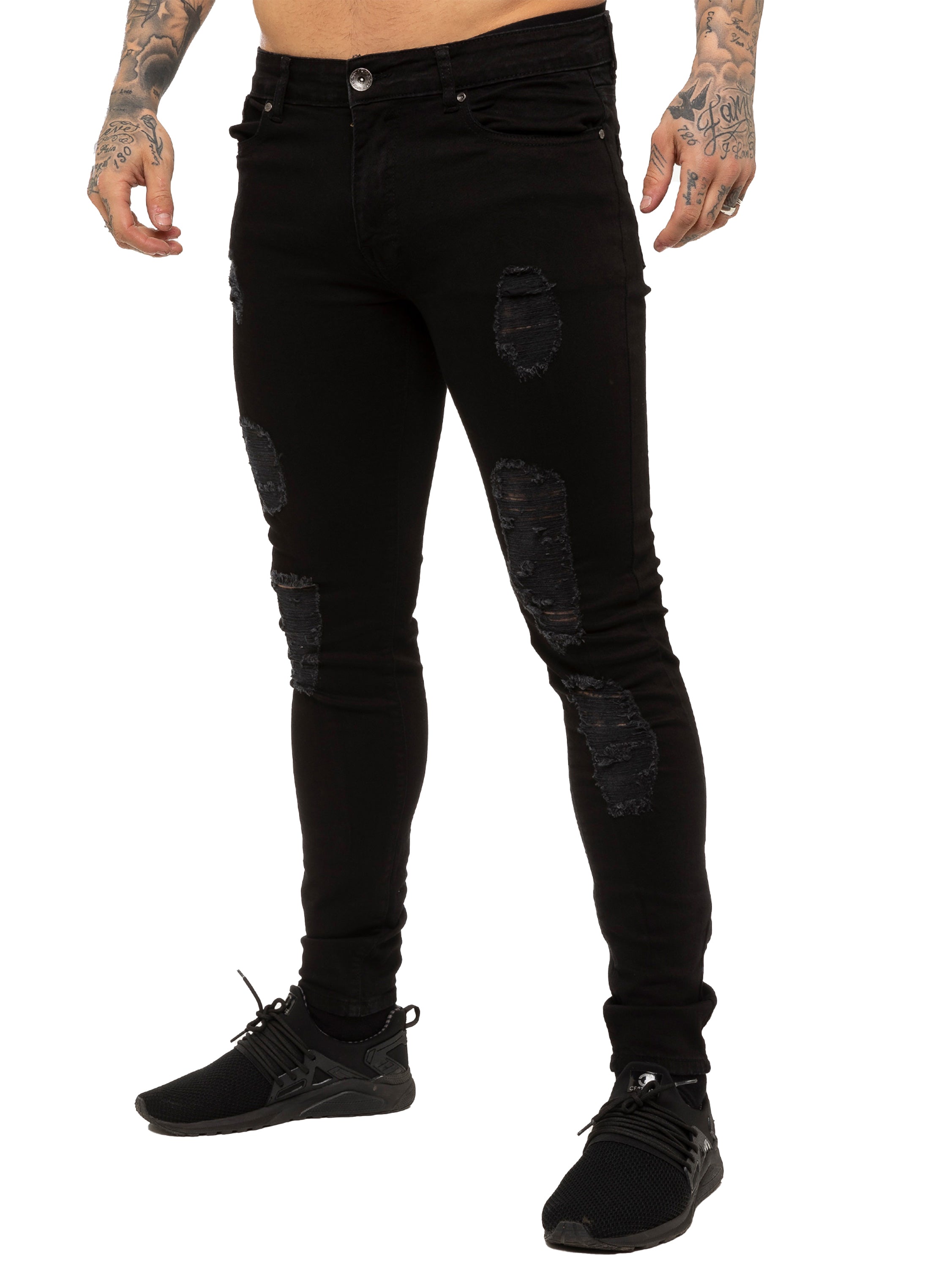 Mens Denim Ripped Denim Jeans Mens Denim Ripped Denim Jeans