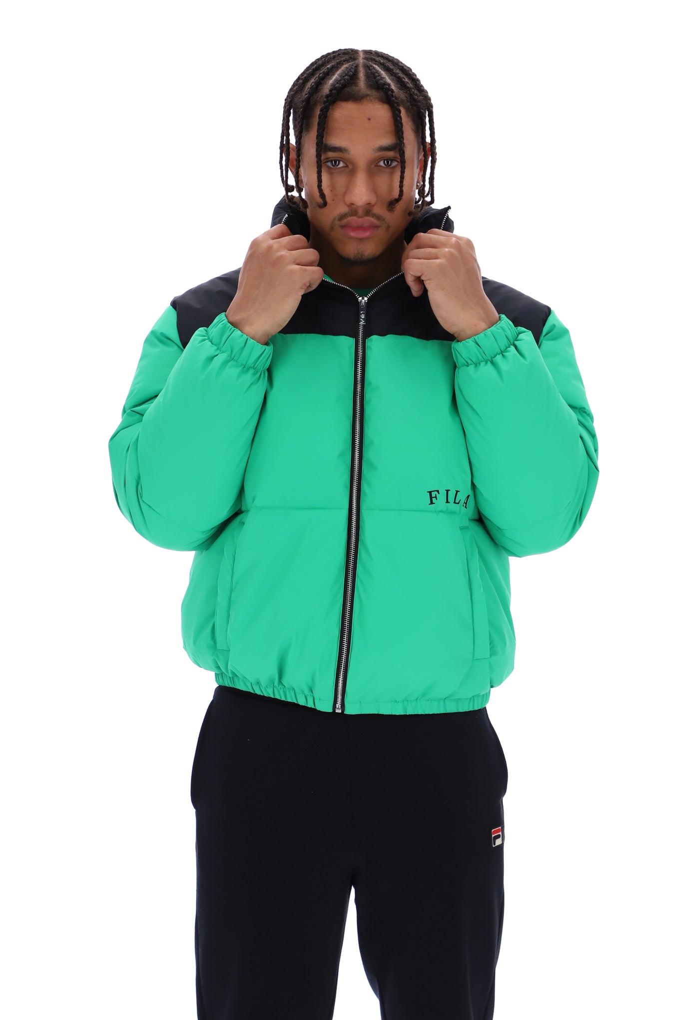 Evan Unisex Panelled Puffer Jacket Evan Unisex Panelled Puffer Jacket