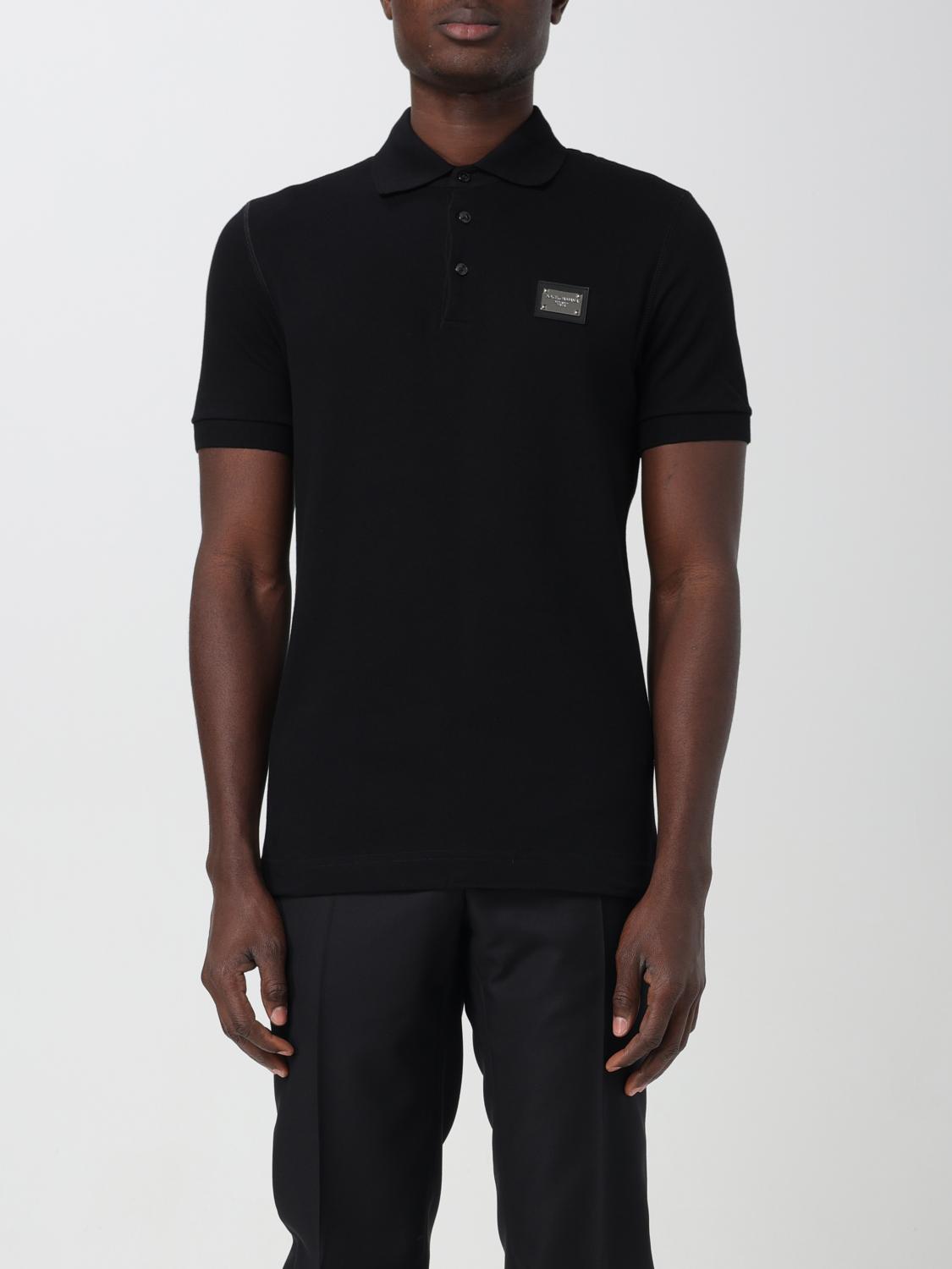 DOLCE & GABBANA Polo Shirt Men color Black DOLCE & GABBANA Polo Shirt Men color Black