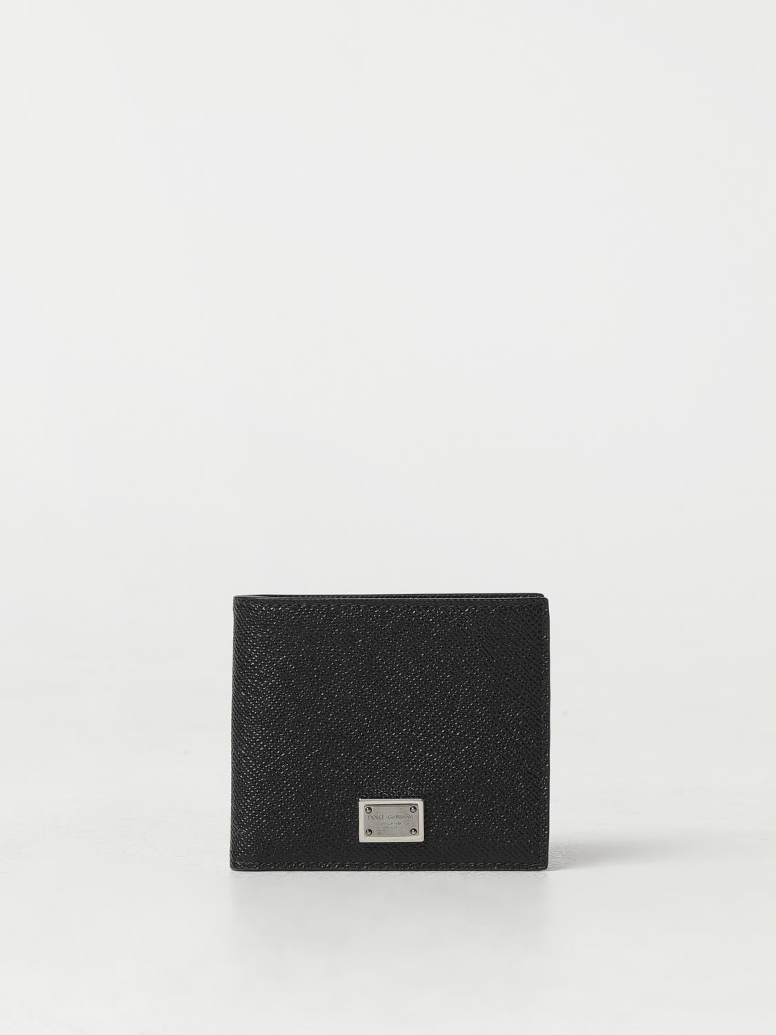 DOLCE & GABBANA Wallet in Grained Leather DOLCE & GABBANA Wallet in Grained Leather
