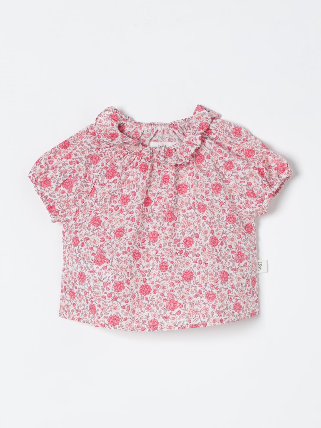 TEDDY & MINOU Shirt Kids color Red TEDDY & MINOU Shirt Kids color Red