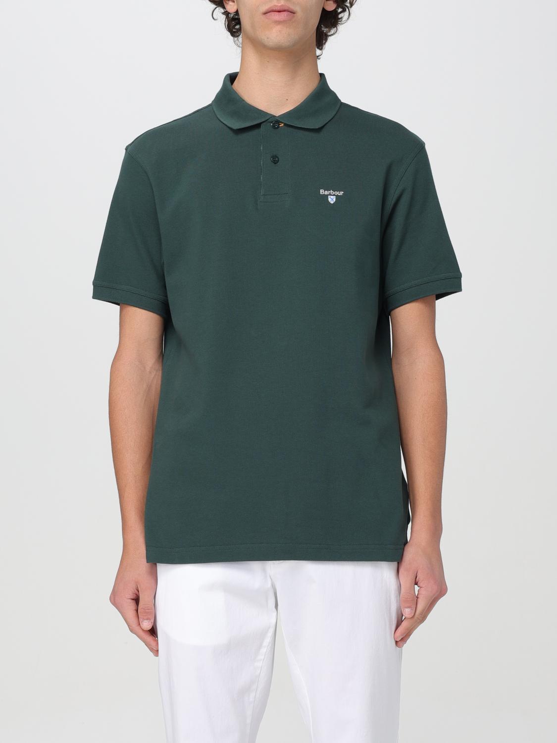 BARBOUR Polo Shirt Men color Green BARBOUR Polo Shirt Men color Green