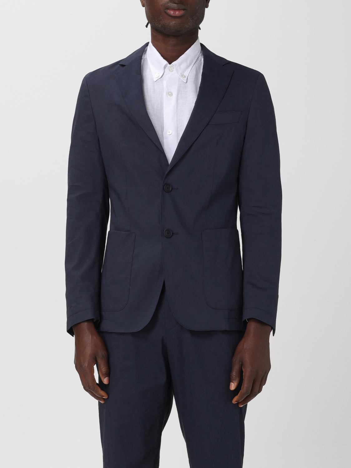 BOSS Blazer Men color Blue BOSS Blazer Men color Blue