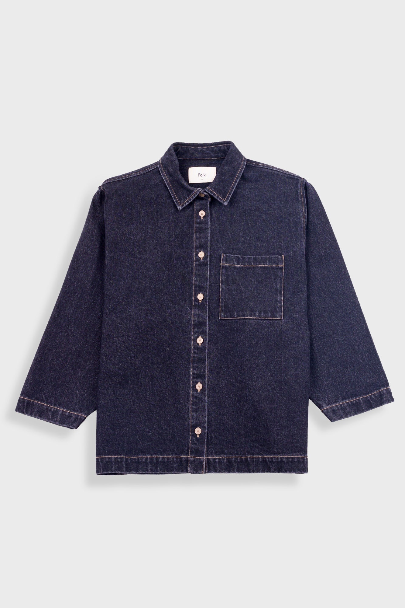 Archive Shirt – Washed Black Denim Archive Shirt – Washed Black Denim