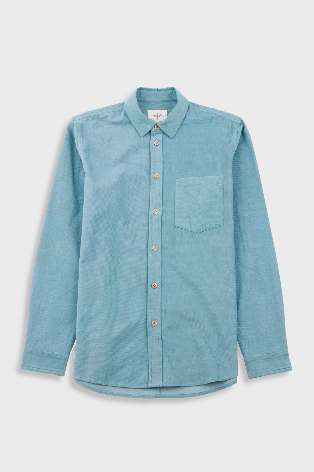Direction Babycord Shirt – Dusty Green Direction Babycord Shirt – Dusty Green