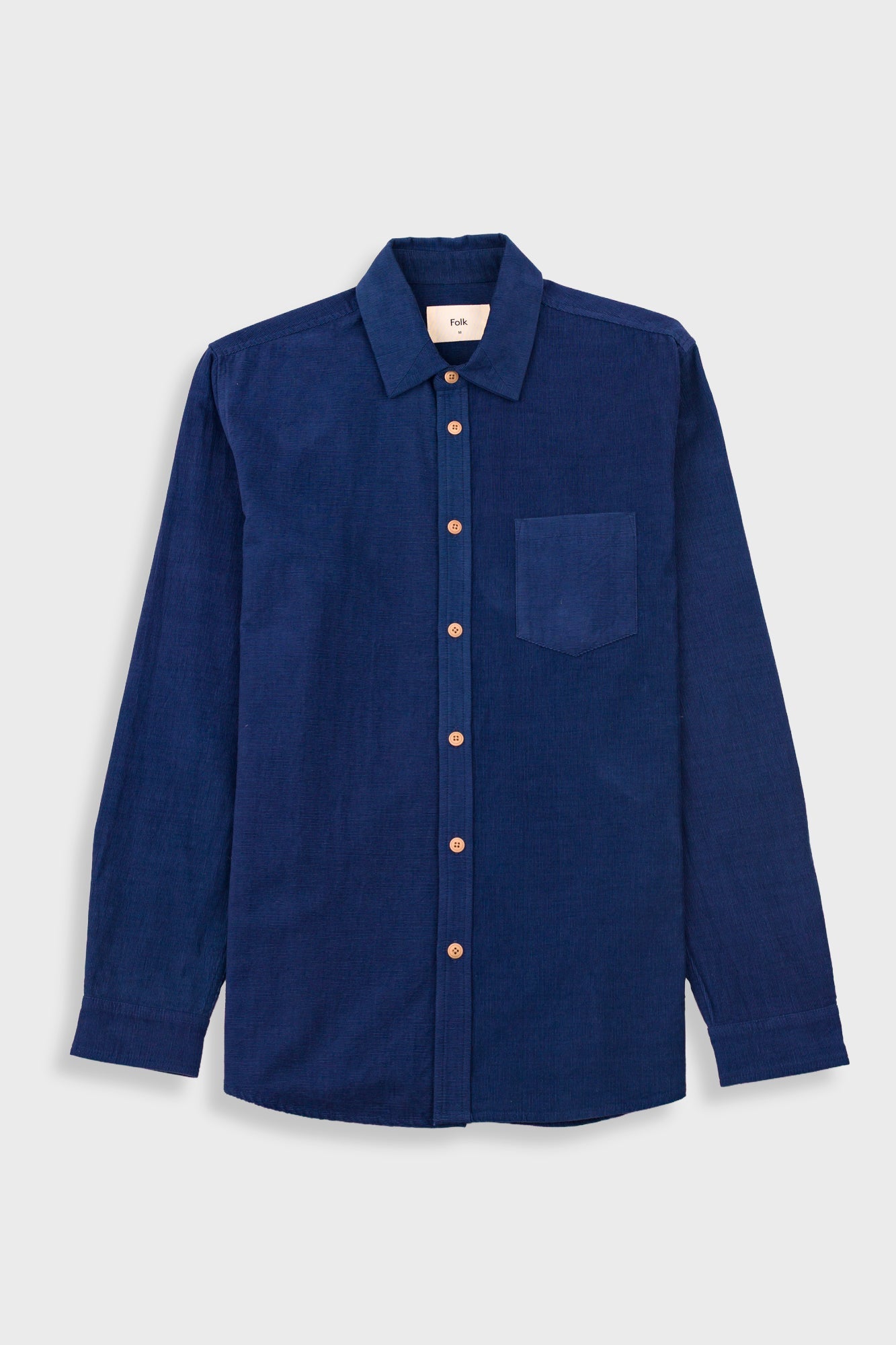 Direction Babycord Shirt – Washed Ink Direction Babycord Shirt – Washed Ink