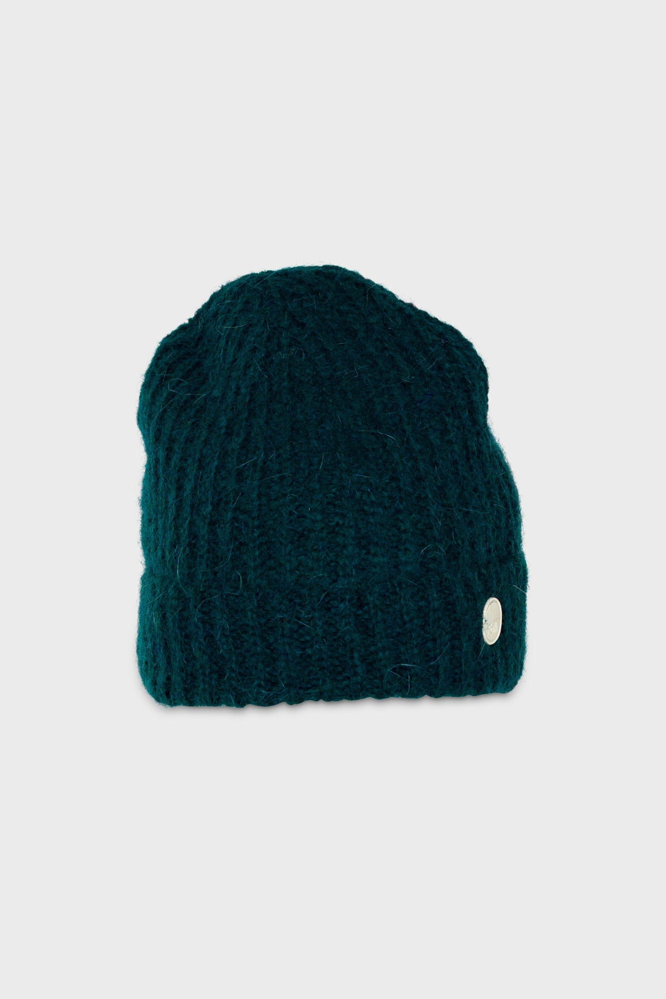 Mohair Rib Beanie – Phthalo Green Mohair Rib Beanie – Phthalo Green