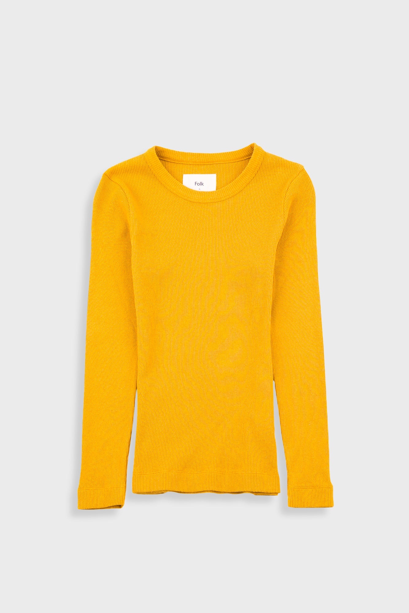 Long Sleeve Fitted Shirt – Chrome Yellow Long Sleeve Fitted Shirt – Chrome Yellow