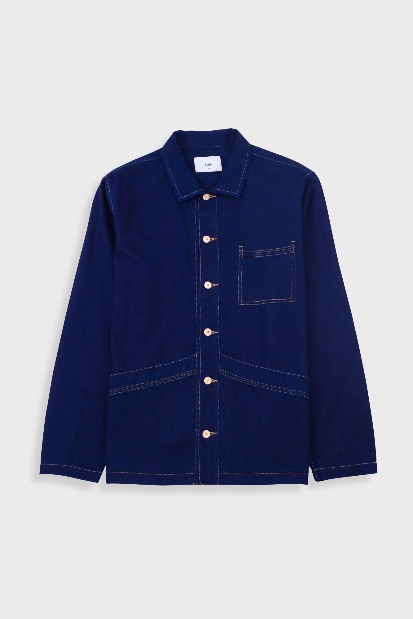Meyer Shirt Jacket – Deep Denim Herringbone Meyer Shirt Jacket – Deep Denim Herringbone