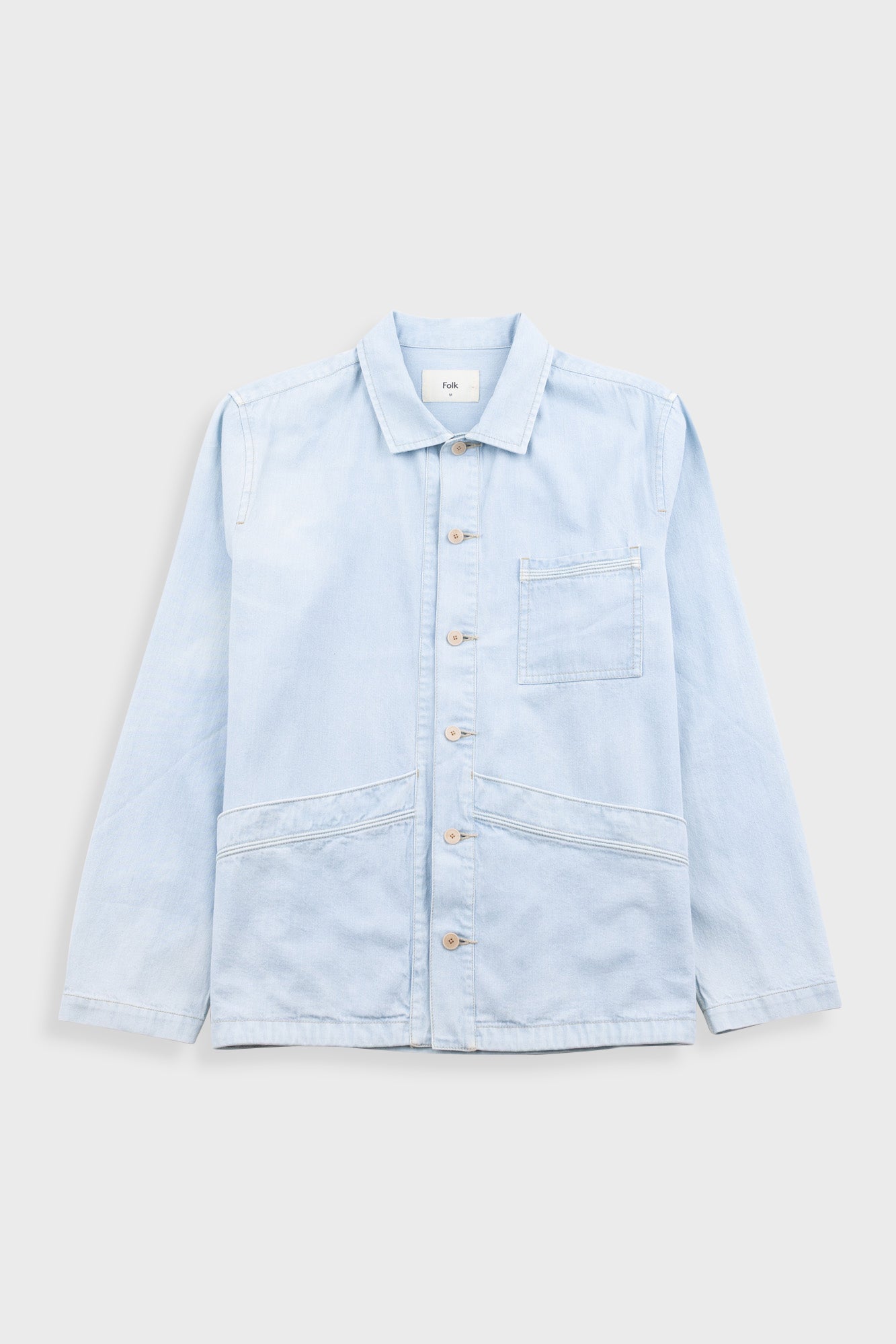 Meyer Shirt Jacket – Light Denim Meyer Shirt Jacket – Light Denim