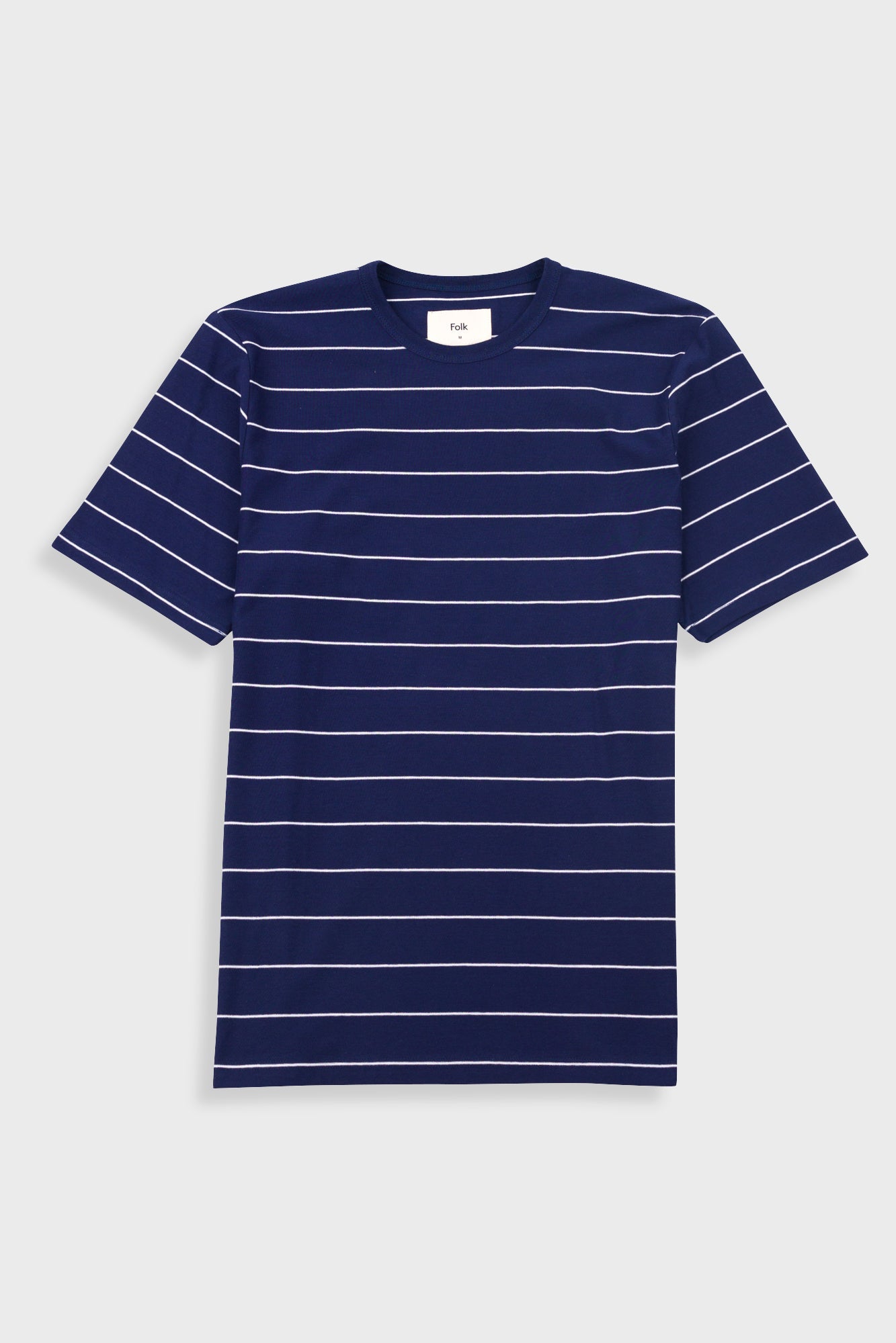 Microstripe Shirt – Navy Ecru Microstripe Shirt – Navy Ecru