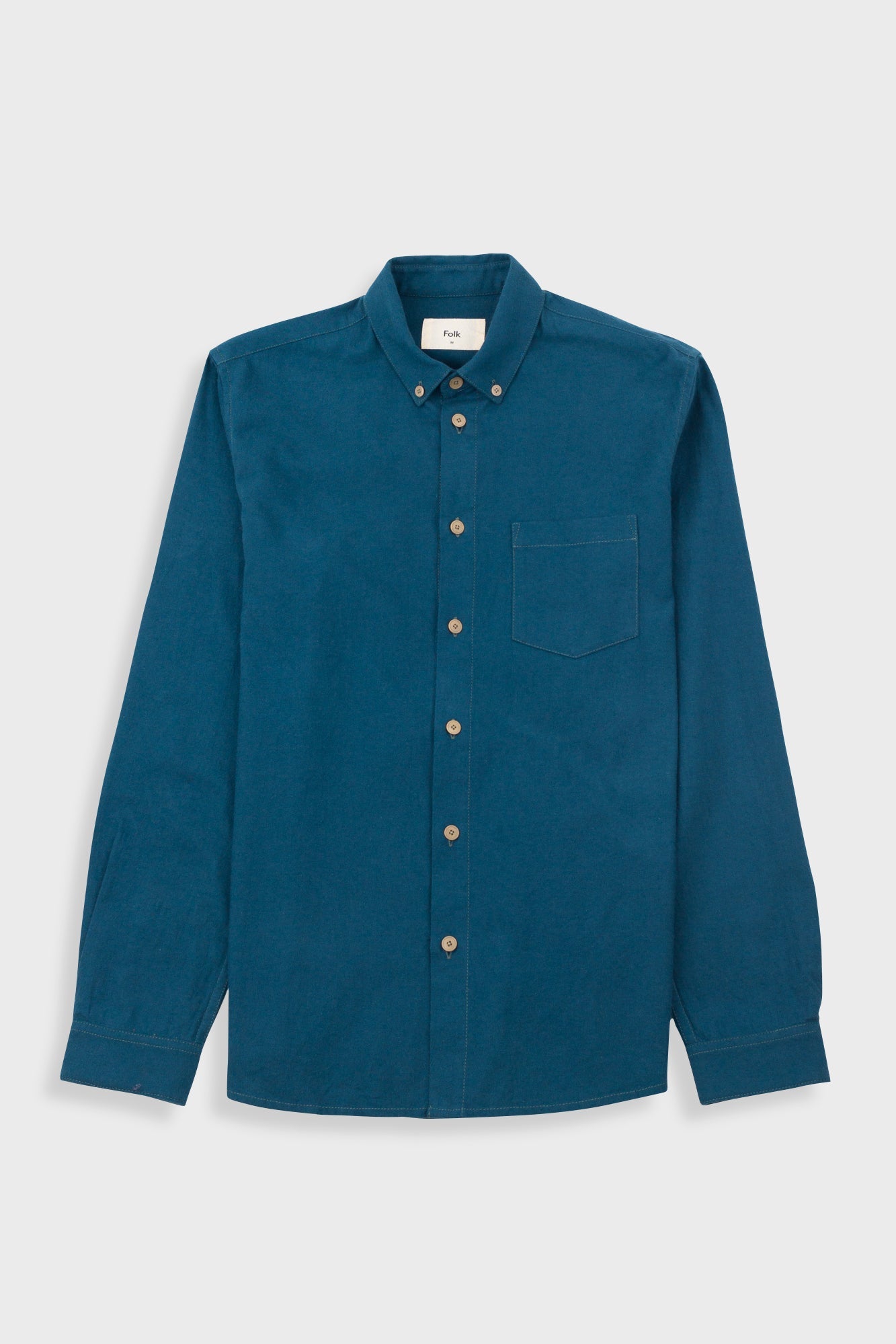 Relaxed Fit Shirt – Storm Blue Flannel Relaxed Fit Shirt – Storm Blue Flannel