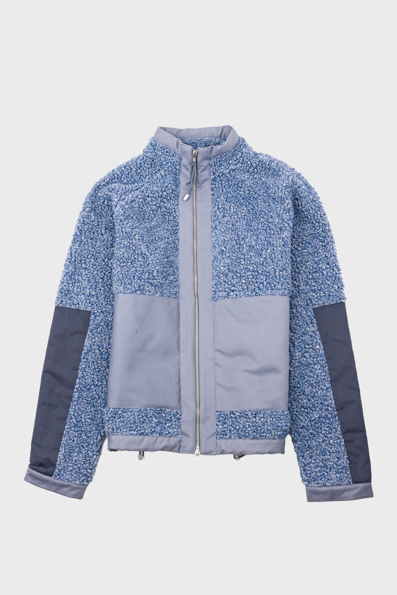 Signal Fleece – Soft Blue Curly Wool Signal Fleece – Soft Blue Curly Wool