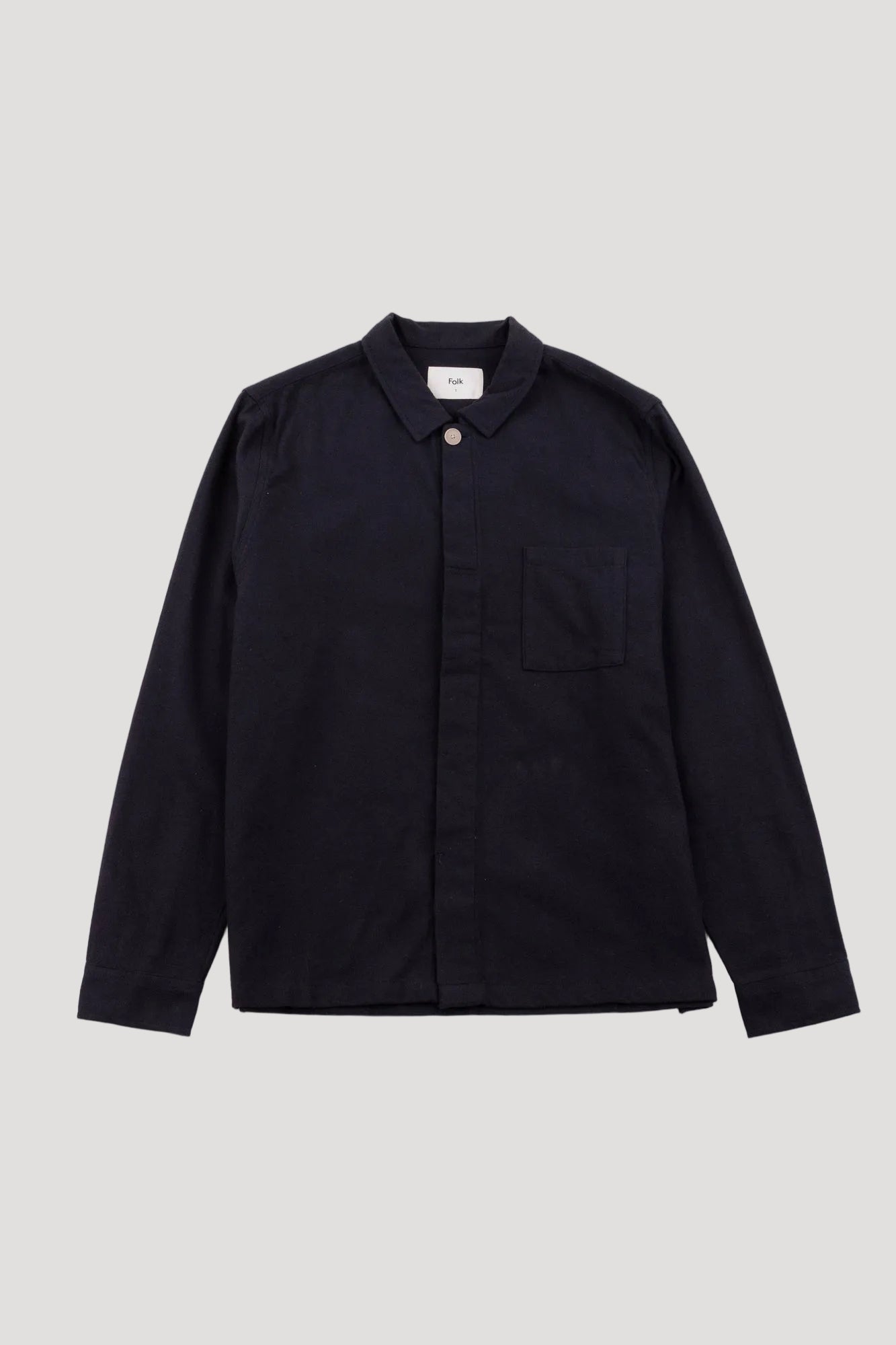 Patch Shirt – Black Flannel Patch Shirt – Black Flannel