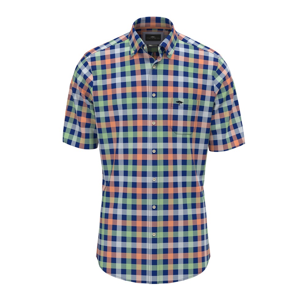 Colourful Combi Check Short Sleeve Shirt Colourful Combi Check Short Sleeve Shirt