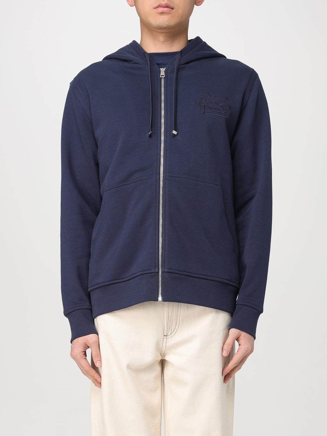 ETRO Sweatshirt Men color Blue ETRO Sweatshirt Men color Blue