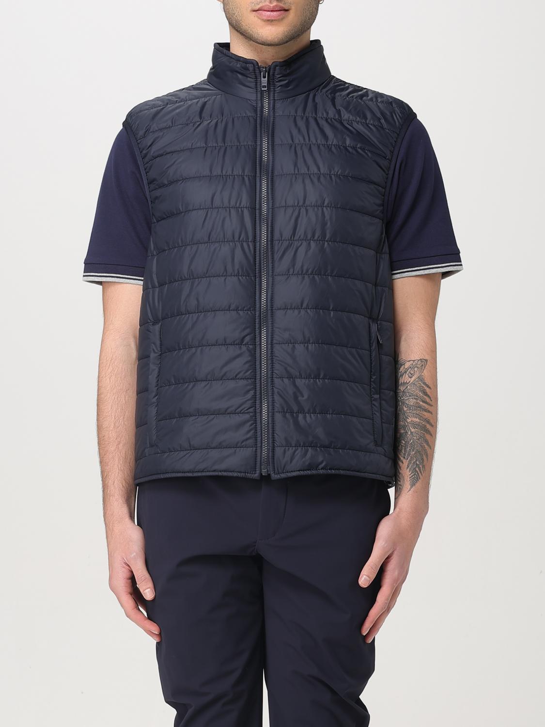 FAY Suit Vest Men color Blue FAY Suit Vest Men color Blue