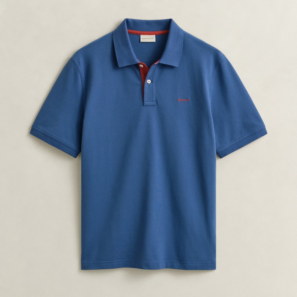 Contrast Pique Polo Shirt Contrast Pique Polo Shirt