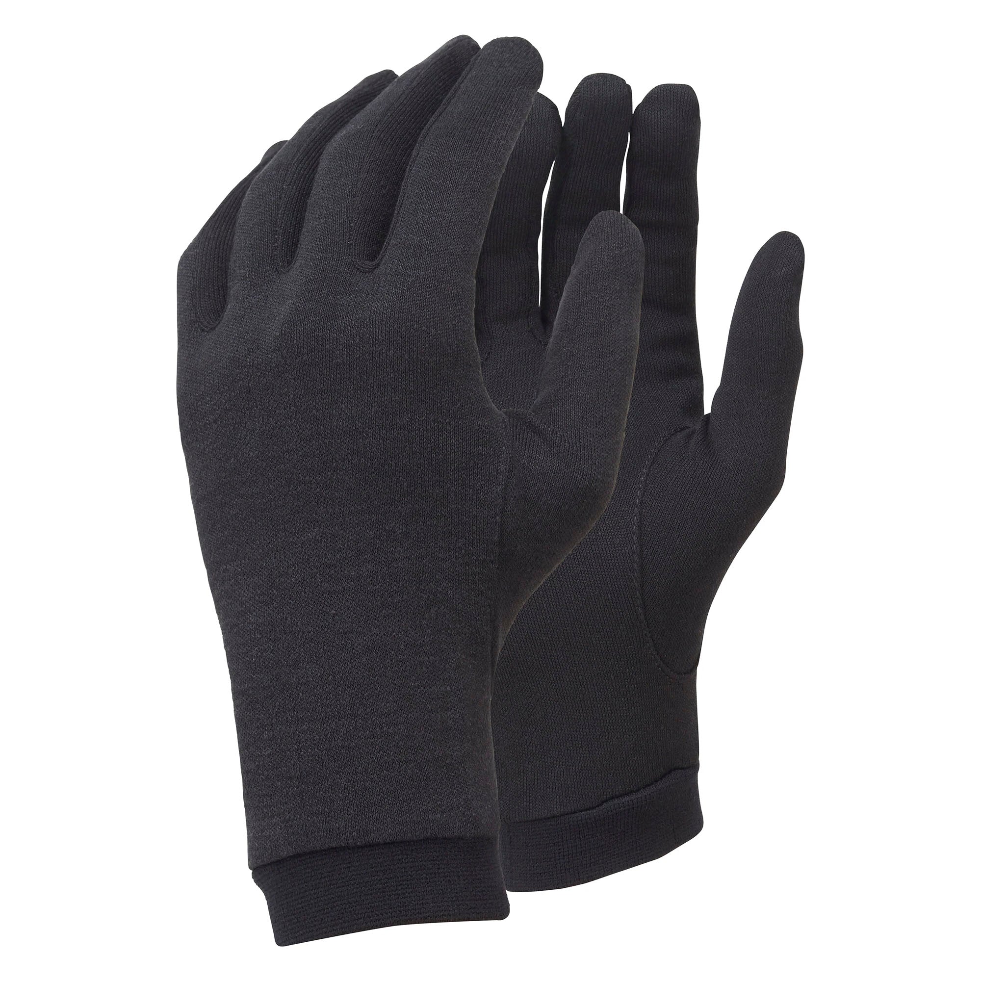 Ladies Lightweight Silk Liner Gloves Thermal Hiking Walking Outdoor Gear – L Black Ladies Lightweight Silk Liner Gloves Thermal Hiking Walking Outdoor Gear – L Black